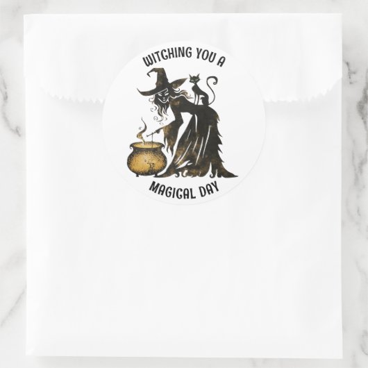 Heksen en Katten Sticker Set (Tas)