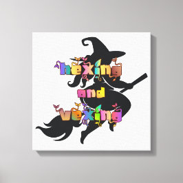 HEKsen EN KWELLEN voor de Pagan met een grote maat Canvas Afdruk