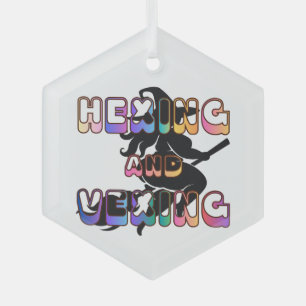 HEKSEN EN KWELLEN voor de Plus Size Pagan Glas Ornament