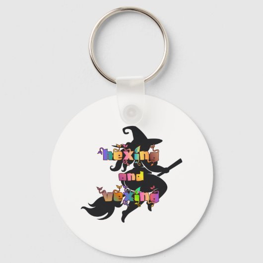 HEKSEN EN KWELLEN voor de Plus Size Pagan Sleutelhanger (Voorkant)