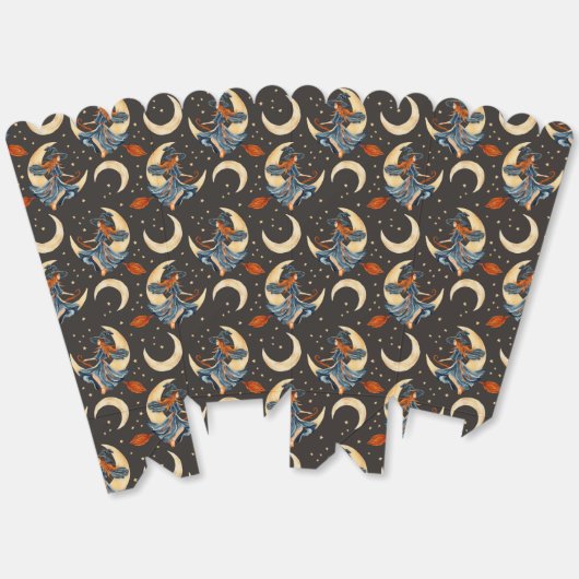 Heksen en manen bedankdoosjes (Ongevouwen)