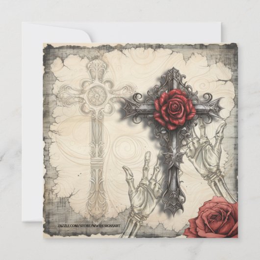 Heksen en wijn Halloween Party (Achterkant)