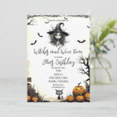 Heksen en Wijntijd Kaart (Staand voorkant)