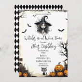 Heksen en Wijntijd Kaart (Voorkant / Achterkant)