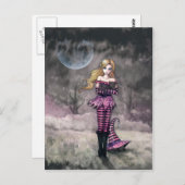 Heksen en Zwarte Katten Briefkaart (Voorkant / Achterkant)