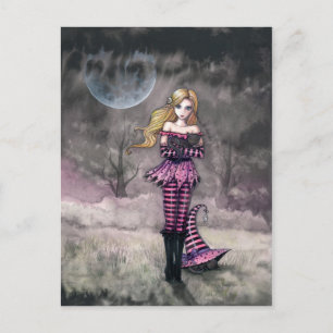 Heksen en Zwarte Katten Briefkaart