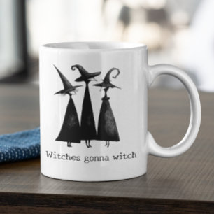 Heksen Gaan Halloween Heksen Koffiemok