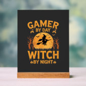 Heksen Gamers Halloween Gaming Design Acryl Bord (Neutraal)