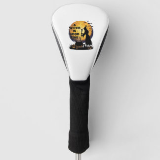 Heksen Goede Tijd Halloween Maan Ketel_1 Golfheadcover