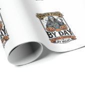 Heksen grappige Halloween-technicus batterijrepara Cadeaupapier (Rol Hoek)