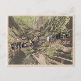 Heksen Gulch Wisconsin  stijl Briefkaart