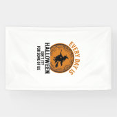 Heksen Halloween Elke Dag Is Halloween Grappig Vin Spandoek (Horizontaal)