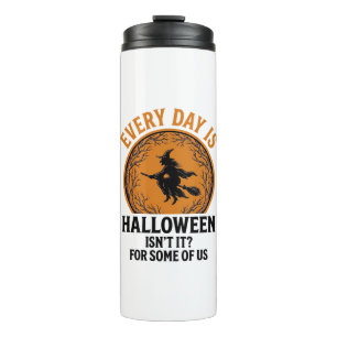 Heksen Halloween Elke Dag Is Halloween Grappig Vin Thermosbeker