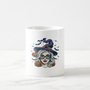 heksen halloween grappig halloween koffiemok
