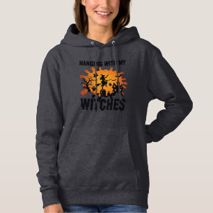 Heksen Halloween Heksenbezem Behekst Huis Hoodie
