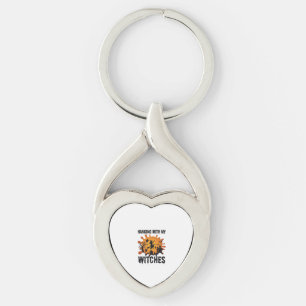 Heksen Halloween Heksenbezem Behekst Huis Sleutelhanger