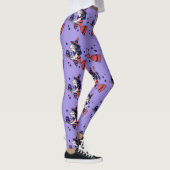 Heksen Halloween leggings met een schattig ontwerp (Rechts)