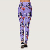 Heksen Halloween leggings met een schattig ontwerp (Achterkant)