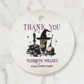 Heksen Halloween Night Party Bedankjes Labels (Voorkant)