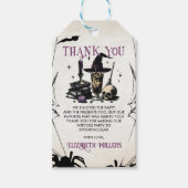 Heksen Halloween Night Party Cadeaulabel (Voorkant)