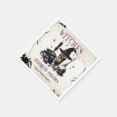 Heksen Halloween Night Party Servet (Hoek)