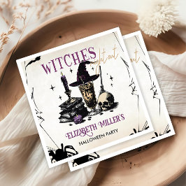 Heksen Halloween Night Party Servet