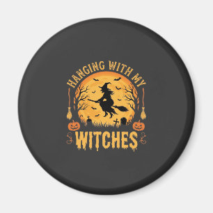 Heksen Halloween Ontwerp (2) Magneet