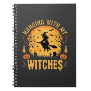 Heksen Halloween Ontwerp (2) Notitieboek