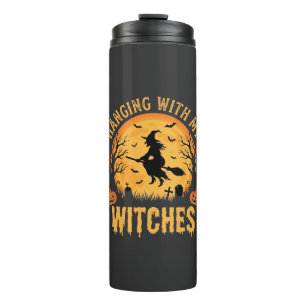 Heksen Halloween Ontwerp (2) Thermosbeker