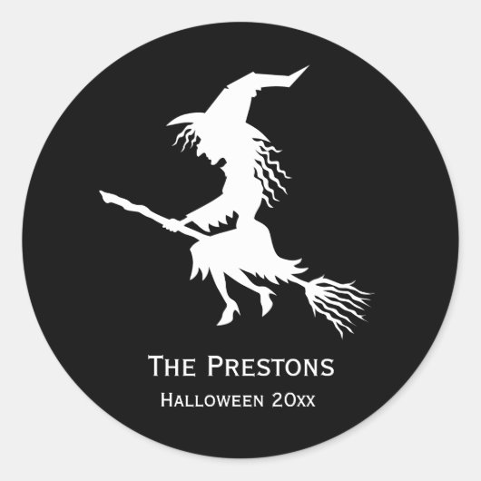 Heksen Halloween Sticker (Voorkant)