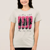 Heksen Halloween Tri-Blend Shirt (Voorkant)