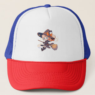 Heksen Halloween Trucker Pet