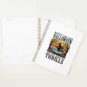 Heksen Halloween Verschrikkingsscène Gravure Des Planner (Display)
