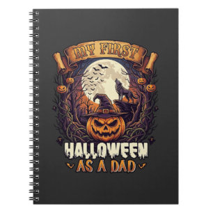 Heksen Halloween Vliegende Heks Behekst Huis Notitieboek