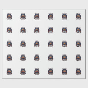 Heksen Hangen Halloween Pompoenen Geheime Bos Cadeaupapier