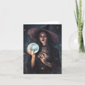 Heksen Hilde Blank Wenskaart Kaart (Voorkant)