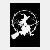 Heksen in vlucht Acryl Teken Acryl Bord (Voorkant)