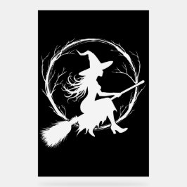 Heksen in vlucht Acryl Teken Acryl Bord