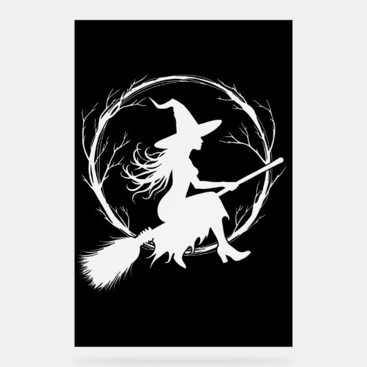 Heksen in vlucht Acryl Teken Acryl Bord (Voorkant)