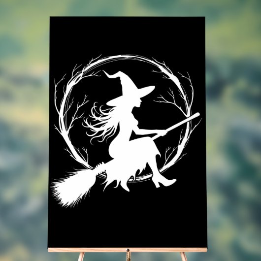 Heksen in vlucht Acryl Teken Acryl Bord (Neutraal)