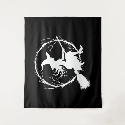 Heksen in vlucht Tapestry Wandkleed (Voorkant)