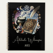 Heksen Jaarlijkse Magisch Planner (Voorkant)