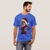 Heksen Kerst grappig T-shirt (Voorkant volledig)