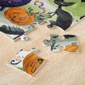 Heksen ketel brouwen! legpuzzel (Zijkant)