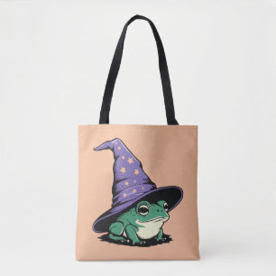 Heksen kikker tote bag
