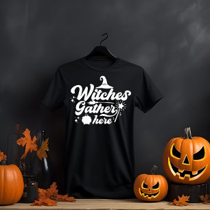 Heksen komen hier samen tijdens Halloween T-shirt