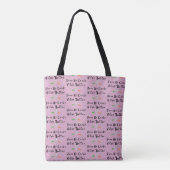 Heksen kunnen beter mijn Snoep hebben | Zwarte let Tote Bag (Achterkant)
