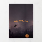 Heksen Lair Halloween Party Drieluik Uitnodiging (Cover)