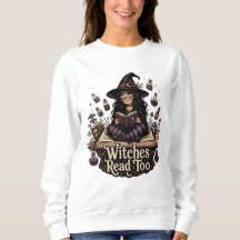 Heksen Lezen Ook Te T-Shirt Dames Cute Heksen Trui