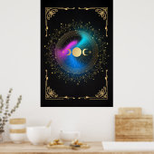 Heksen Maansverduistering Poster (Keuken)